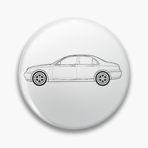 Item preview, Rover 75 Classic Car Outline Artwork  designed and sold by RJWautographics.