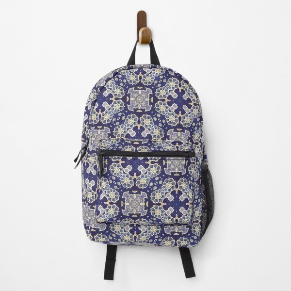 Item preview, Balinese Flowers Indonesian Wax Print Mosaic Ethnic Pattern designed and sold by Neo-African-Wax.