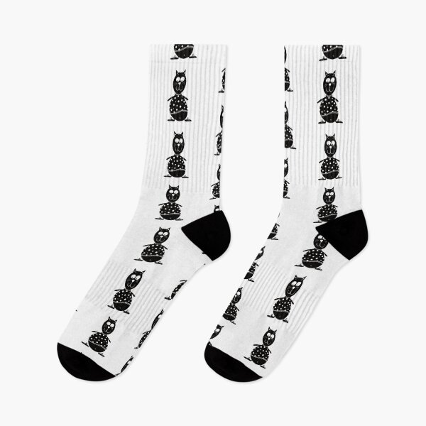 Item preview, Black and white cat nr5 designed and sold by KateCrafts.
