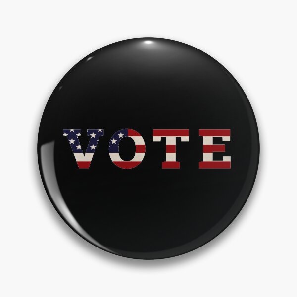 Item preview, Go Vote - America Elections 2020 - Black designed and sold by KiwiBrush.