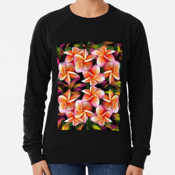 EXOTIC FRANGIPANI Lightweight Sweatshirt