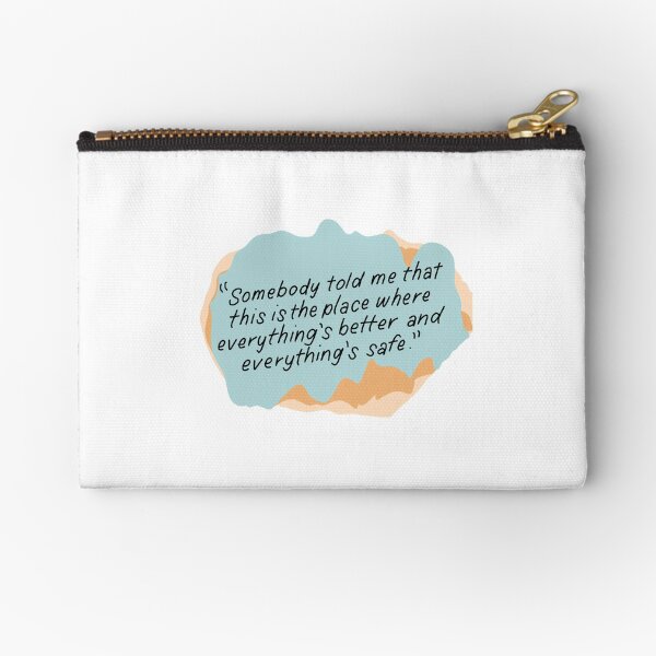 OTH Quote Zipper Pouch