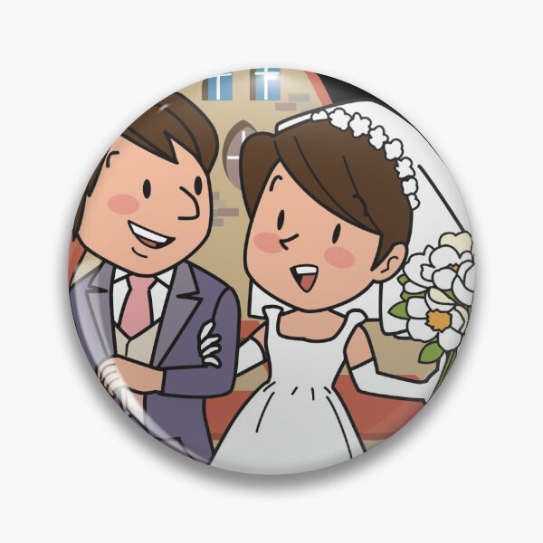 Item preview, Japanese Just Married designed and sold by greengoodnich.