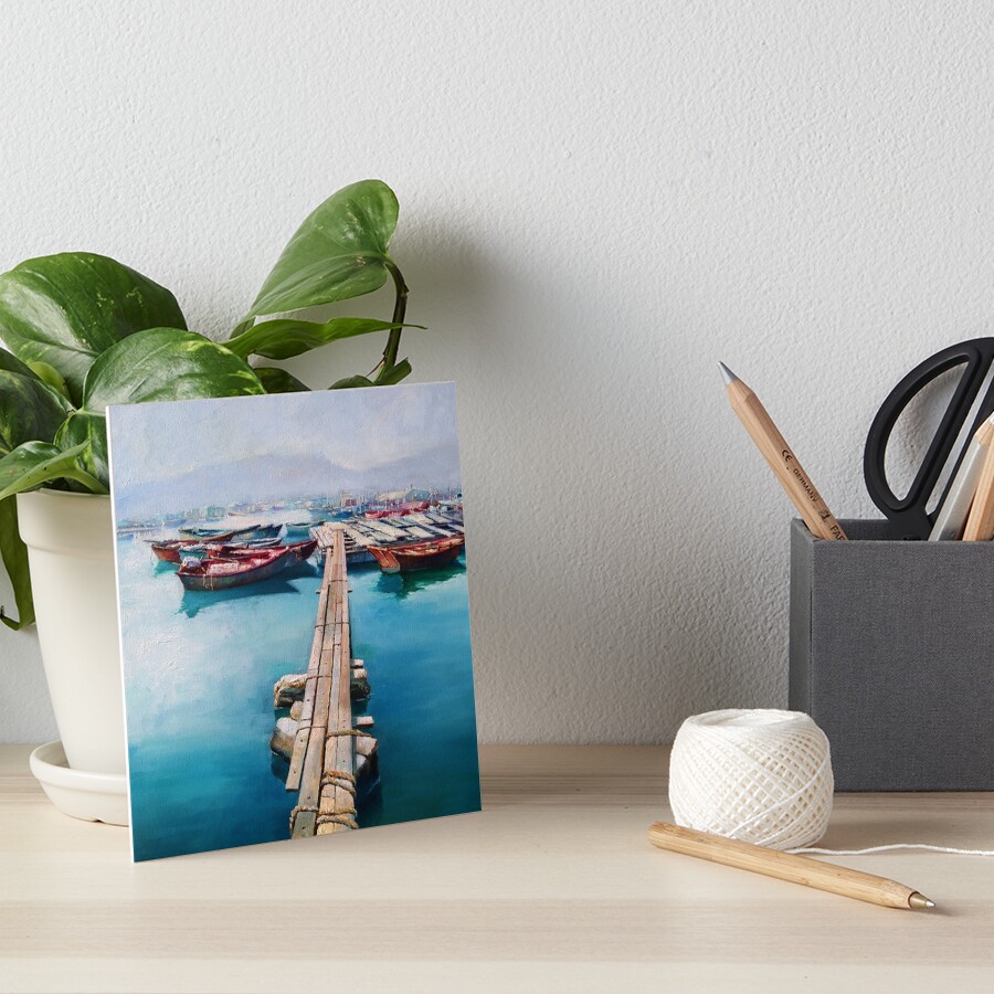 Item preview, Art Board Print designed and sold by rogerpanart.