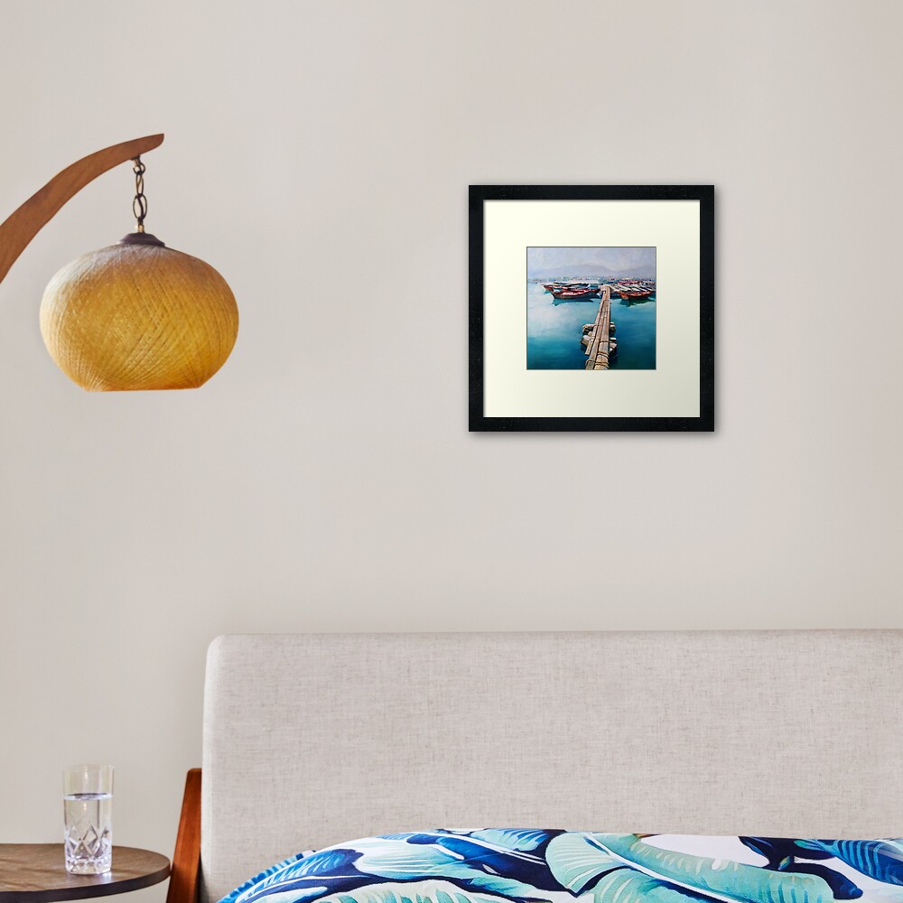Item preview, Framed Art Print designed and sold by rogerpanart.