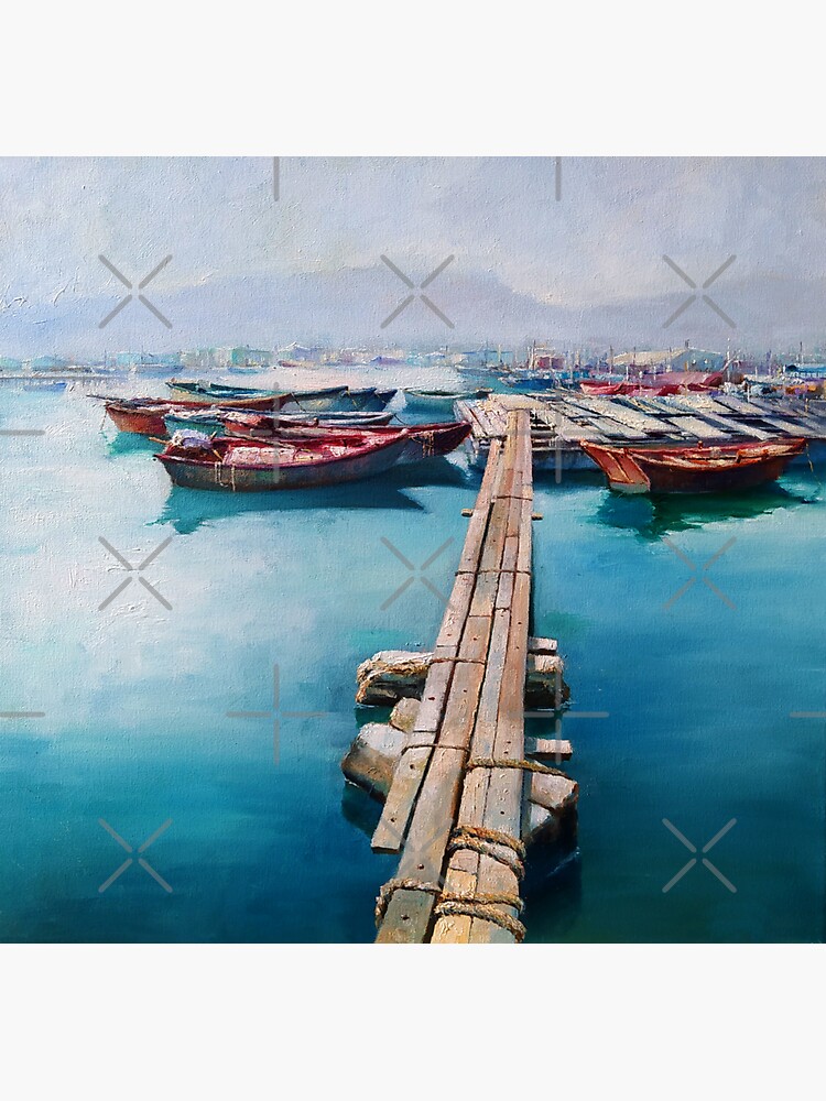 Thumbnail 3 of 3, Sticker, Lamma Island designed and sold by rogerpanart.