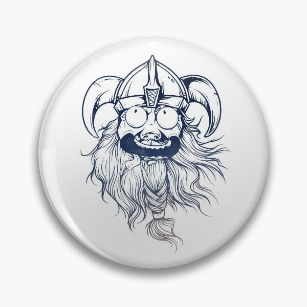 Item preview, Vintage Great Beards - Crazy Viking designed and sold by BALONROSU.