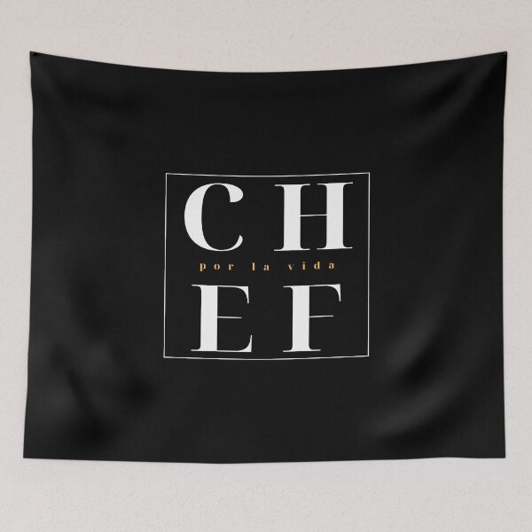 Item preview, Chef Humor: Chef Por La Vida designed and sold by Michael Schmidt.