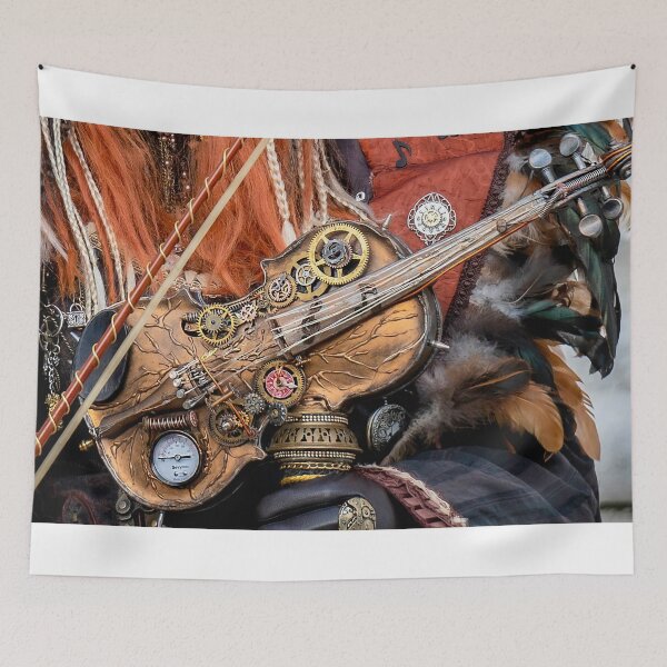 Aperçu de l'œuvre Violon Steampunk créée et vendue par PepperMendez.