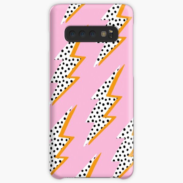 Pink Lightning Bolt Samsung Galaxy Snap Case