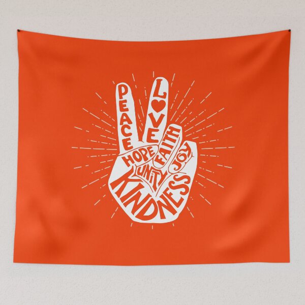 Item preview, Anti Bullying Be Kind Peace Hand Sign Gift, Unity Day Orange  designed and sold by Best Designer.