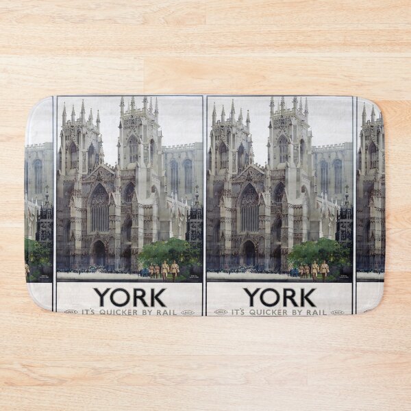 Item preview, Railway Poster York designed and sold by stickart-marek.