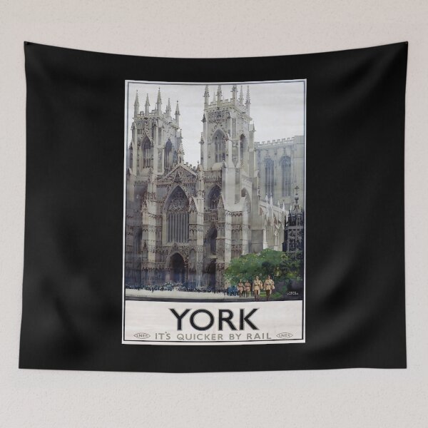 Item preview, Railway Poster York designed and sold by stickart-marek.