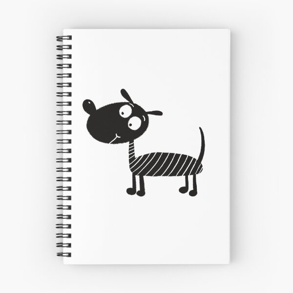 Item preview, Black and white dog nr6 designed and sold by KateCrafts.
