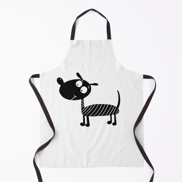 Item preview, Black and white dog nr6 designed and sold by KateCrafts.