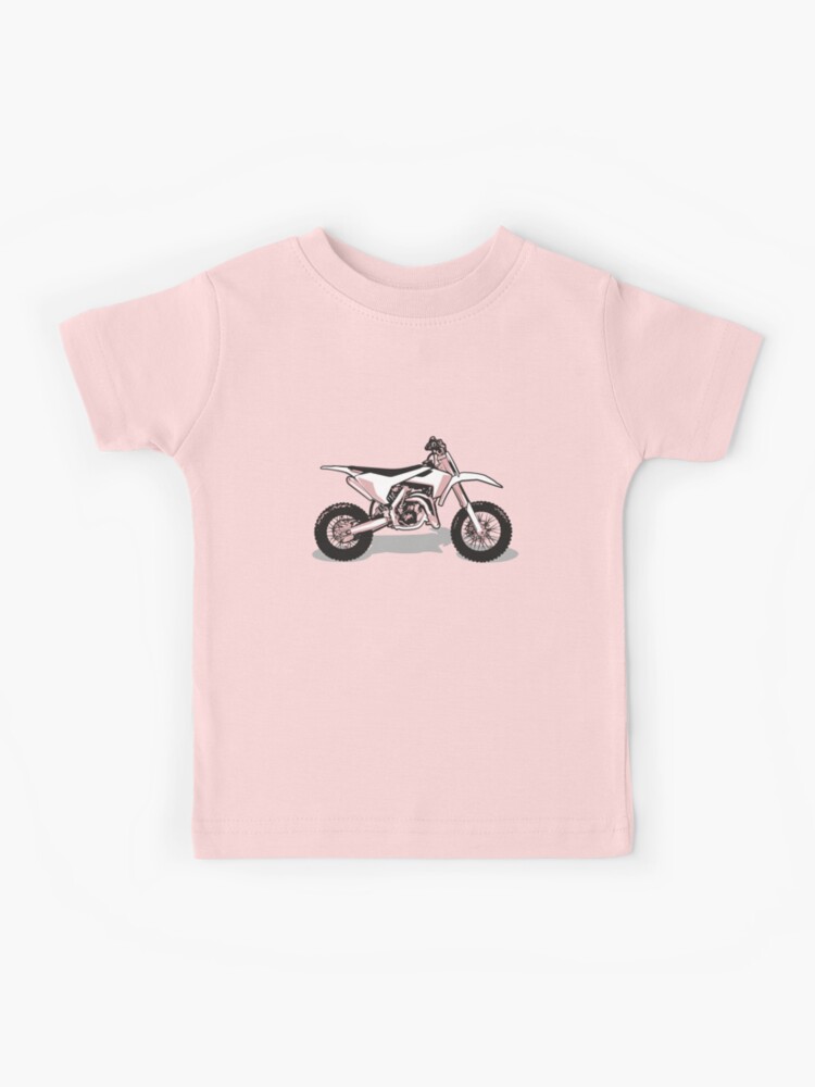 Motocross monochromatic blush pink and black and white