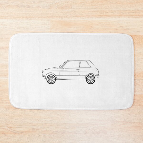 Item preview, Citron LN Classic Car Outline Artwork designed and sold by RJWautographics.