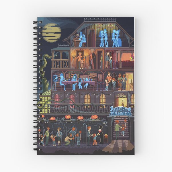 Item preview, Scene #43: 'Ghost Mansion' designed and sold by pixelshuh.