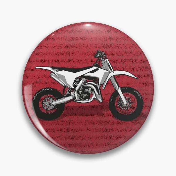 Item preview, Motocross // monochromatic red and black and white motorcycles designed and sold by SelmaCardoso.