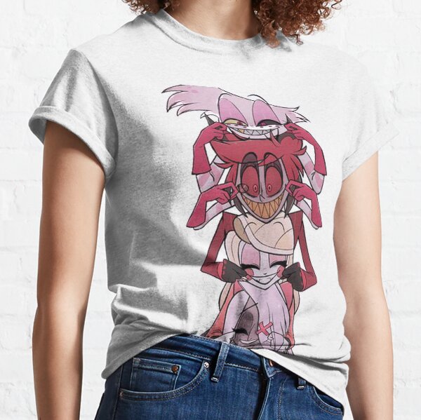 Hazbin Hotel elenco Camiseta clásica