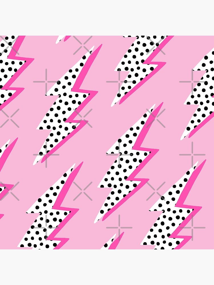 Pink lightning bolt by ChimaineMary