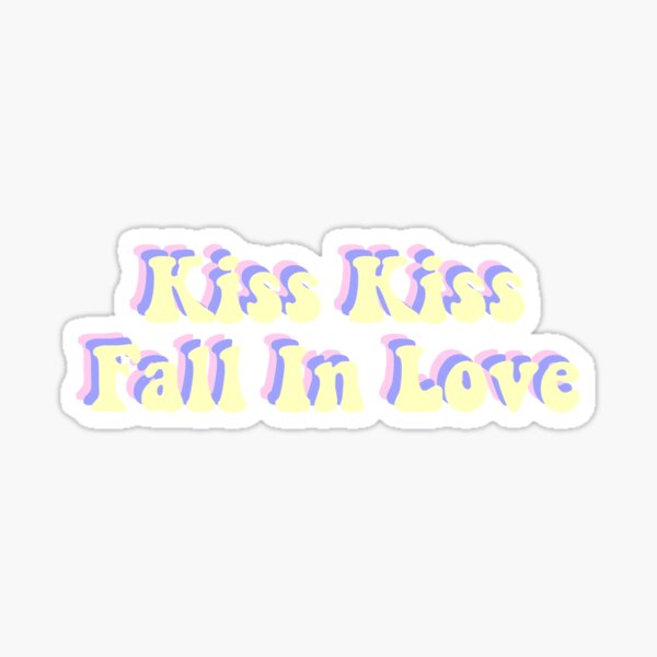 Item preview, Kiss Kiss Fall In Love designed and sold by httpcammy.
