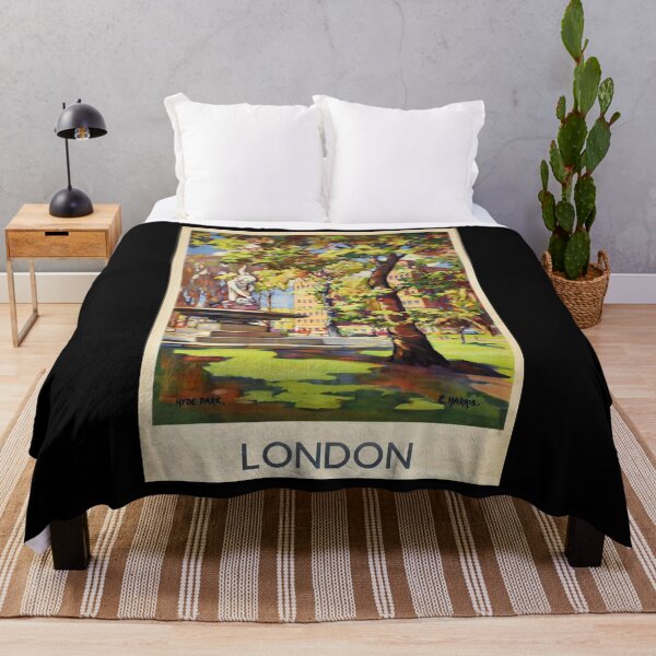 Item preview, Railway Poster London designed and sold by stickart-marek.