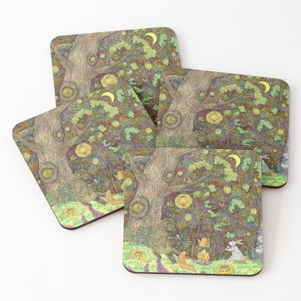 Item preview,  Cute animals travel through the forest. designed and sold by Yovin11.