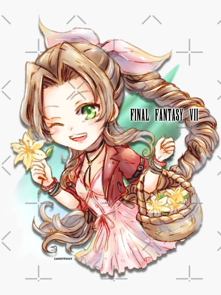 Final Fantasy 7 Remake Aerith Gainsborough by candypiggy