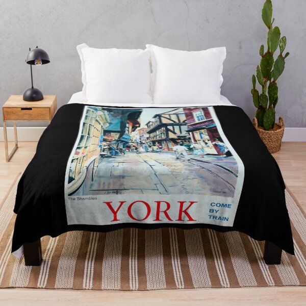 Item preview, Railway Poster York designed and sold by stickart-marek.