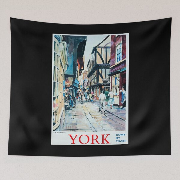 Item preview, Railway Poster York designed and sold by stickart-marek.