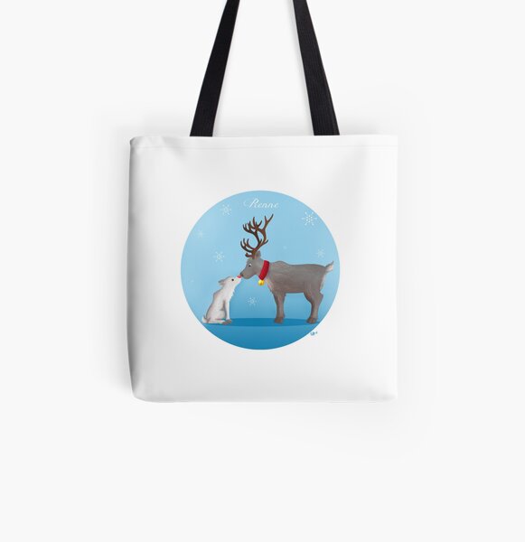 Renne - Reindeer All Over Print Tote Bag