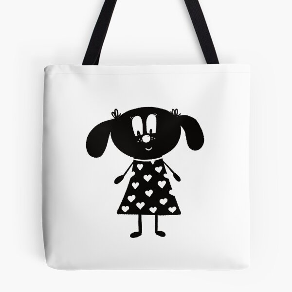 Item preview, Black and white dog nr8 designed and sold by KateCrafts.