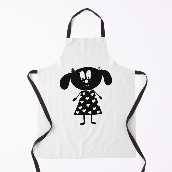 Item preview, Black and white dog nr8 designed and sold by KateCrafts.