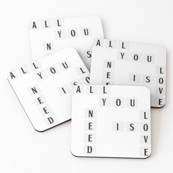 Item preview, Scrabble - All you need is Love designed and sold by chillstudio.