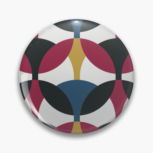 Item preview, Symmetric Classic illustration- bestseller- masks, mugs, pillows designed and sold by August-E.
