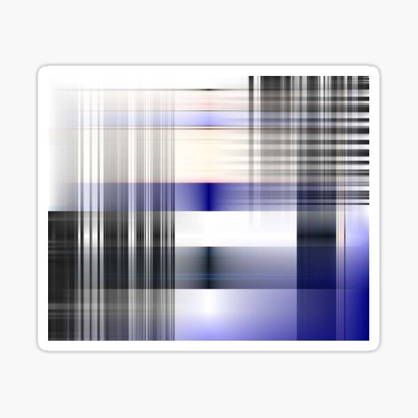 Black and blues Sticker