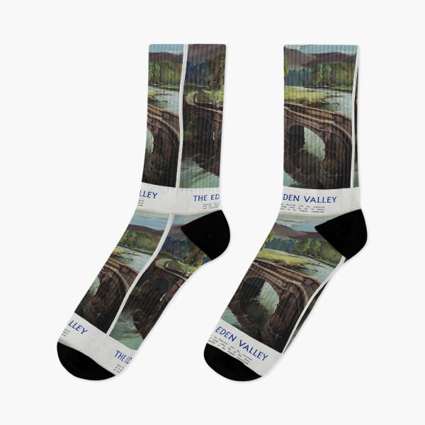 Item preview, Railway Poster Eden Valley designed and sold by stickart-marek.