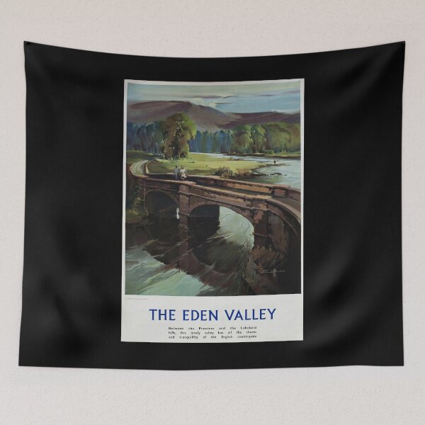 Item preview, Railway Poster Eden Valley designed and sold by stickart-marek.