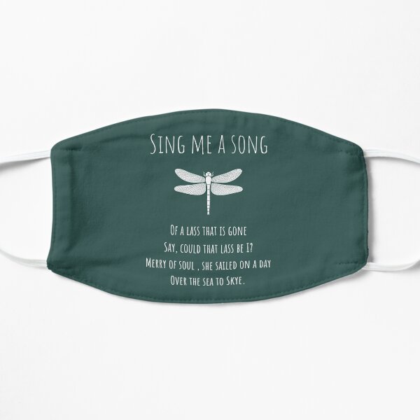 Sing Me A Song - dark teal background Mask