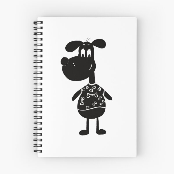 Item preview, Black and white dog nr9 designed and sold by KateCrafts.