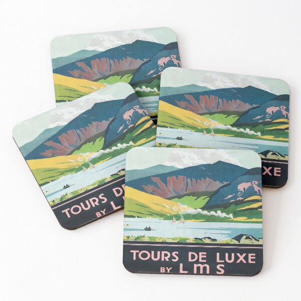 Item preview, Railway Poster Tours de Luxe designed and sold by stickart-marek.