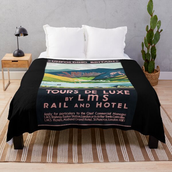 Item preview, Railway Poster Tours de Luxe designed and sold by stickart-marek.