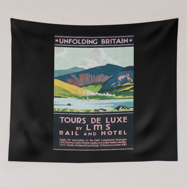 Item preview, Railway Poster Tours de Luxe designed and sold by stickart-marek.