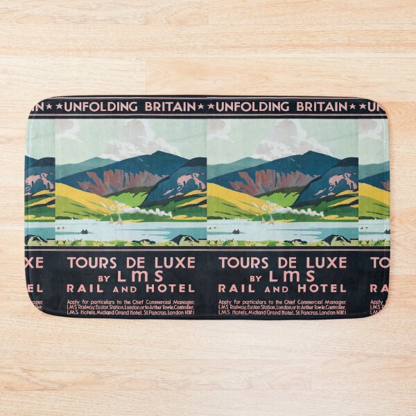 Item preview, Railway Poster Tours de Luxe designed and sold by stickart-marek.