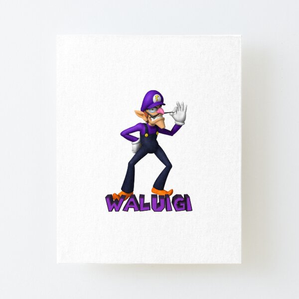 Waluigi Wah Wall Art Redbubble - waluigi number one song roblox