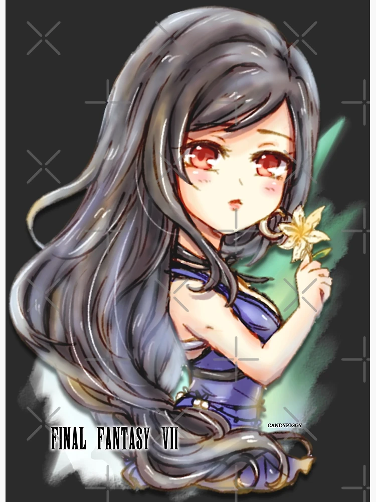 Final Fantasy 7 Remake Tifa Blue Dress" Poster for Sale by candypiggy | Redbubble Final Fantasy 7 Remake Tifa Blue Dress" Poster for Sale by candypiggy | Redbubble