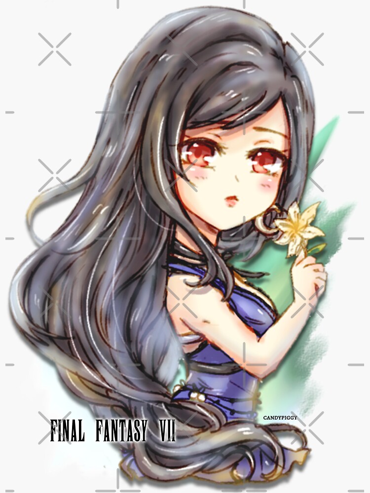 Final Fantasy 7 Remake Tifa Blue Dress by candypiggy