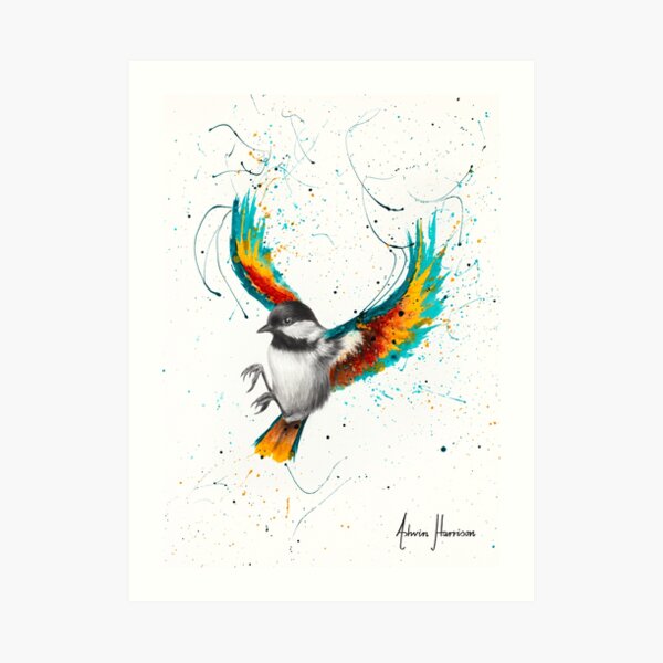 Solo Sounds Bird Art Print