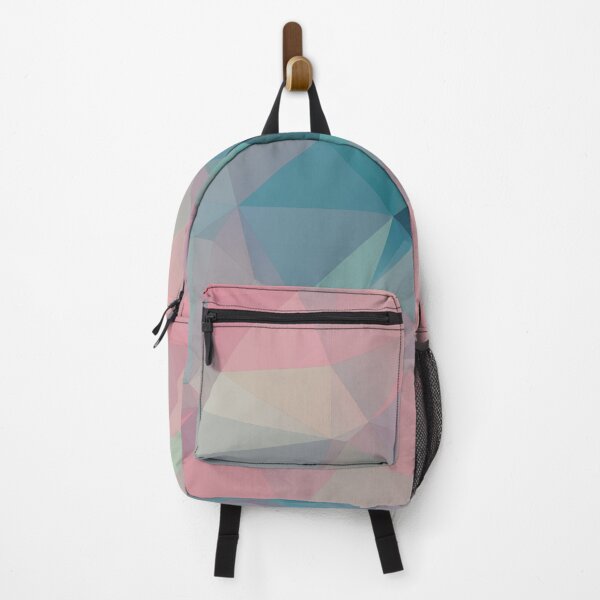 Item preview, BUBBLEGUM PINK AND POWDER BLUE LOWPOLY designed and sold by EDDESIGNFORFUN.